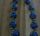 Painted wooden necklace