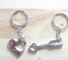 Heart and Arrow Key-ring set