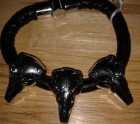 Crow skulls bracelet