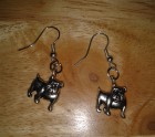British Bulldog earrings