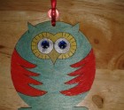 Red and green owllie